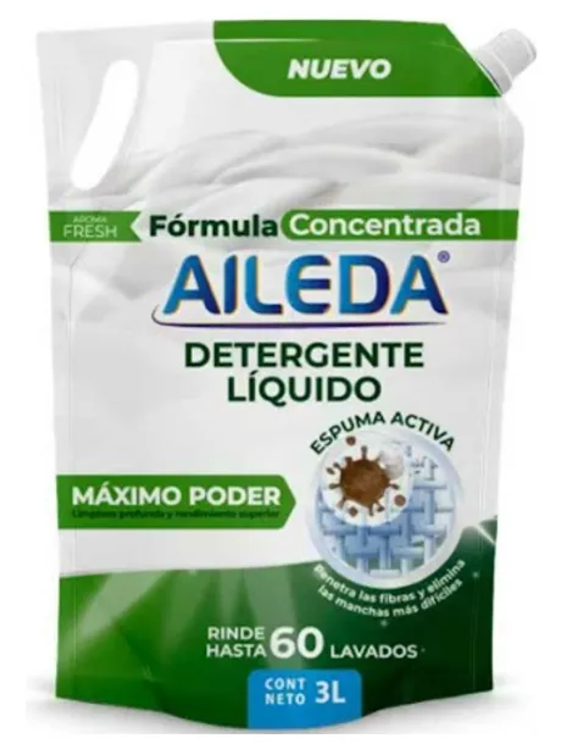 DOYPACK DETERGENTE FRESH 3L AILEDA 1