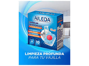 CAPSULAS LAVAVAJILLAS AILEDA (10 Un)