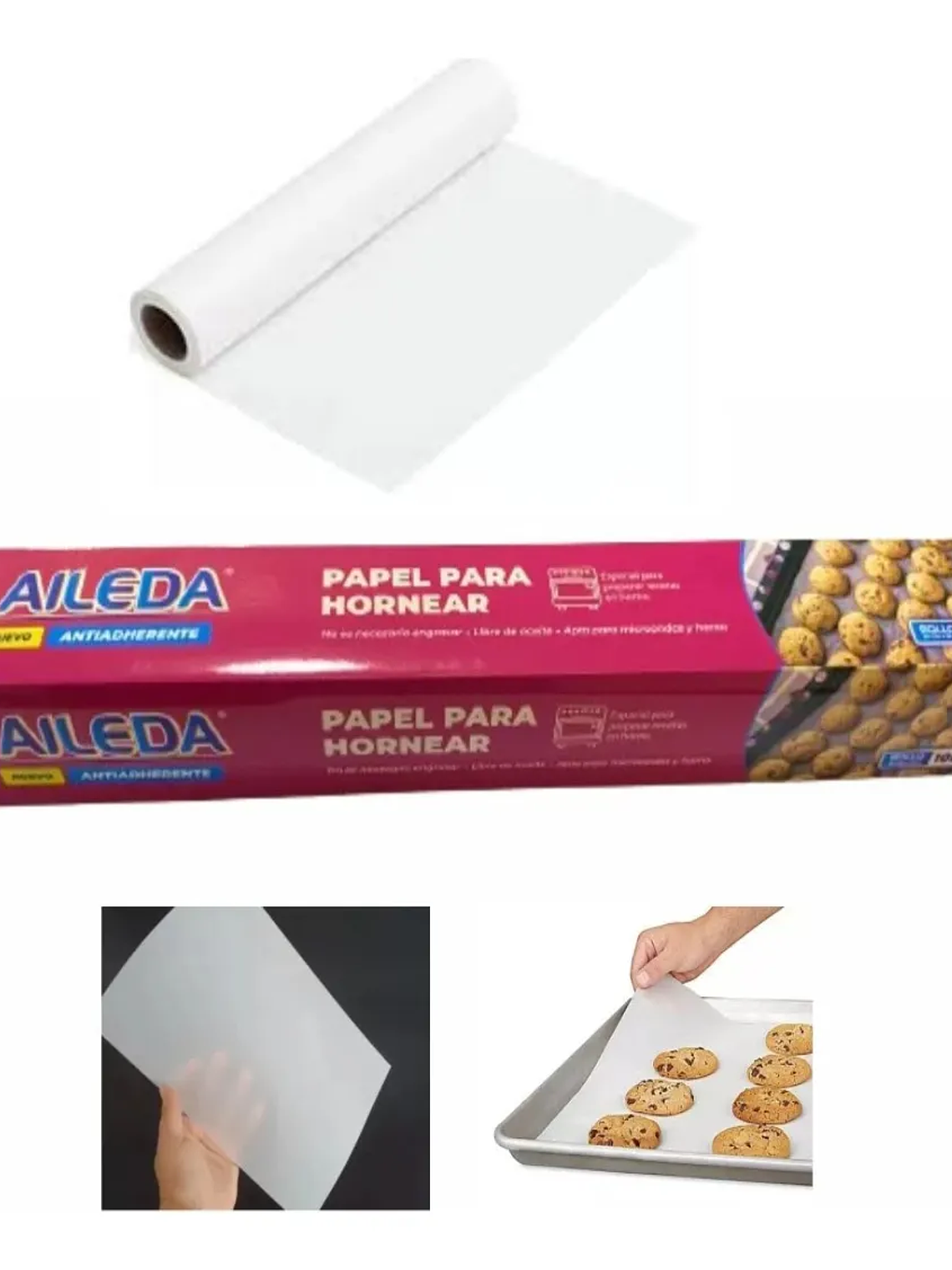 PAPEL PARA HORNEAR AILEDA 10 M  1