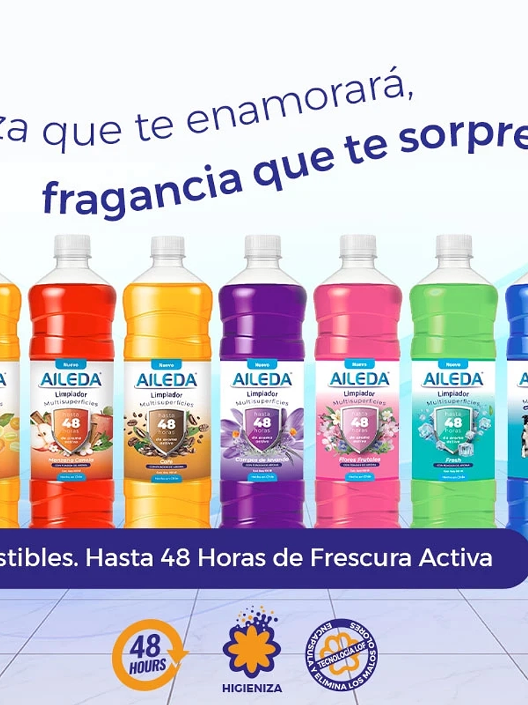 LIMPIADOR AILEDA FLORES FRUTALES 900ML AILEDA 1