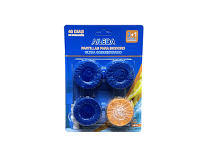 PASTILLA INODORO X4 PIEZAS AILEDA 