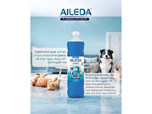 LIMPIADOR AILEDA HAPPY PET 900ML