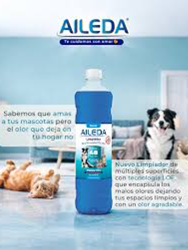 LIMPIADOR AILEDA HAPPY PET 900ML 1