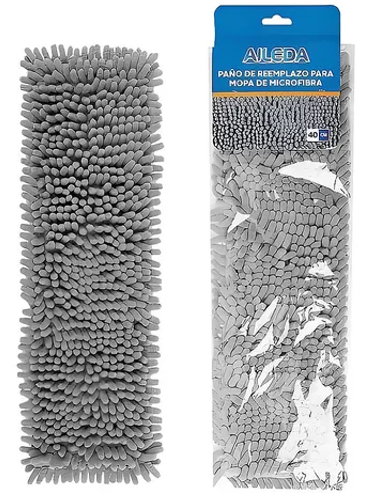 REPUESTO PARA MOPA PLANA DE MICROFIBRA AILEDA 1