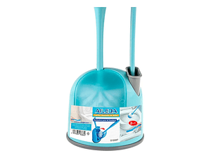 CEPILLO LIMPIADOR PARA INODORO 2 EN 1 AILEDA