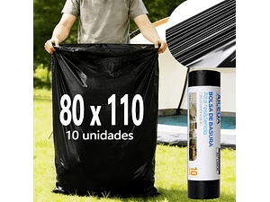 BOLSA DE BASURA ALTA RESISTENCIA 80x110 AILEDA