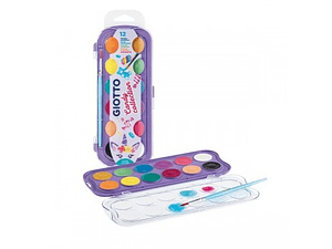 ACUARELA 30 MM 12 COLORES CANDY COLLECTION GIOTTO