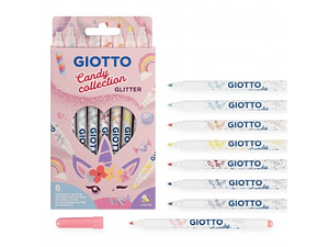 MARCADOR TURBO GLITTER CANDY COLLECTION GIOTTO