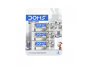 BLISTER GOMA DE BORRAR XL 3 UN DOMS