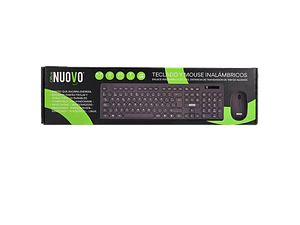 TECLADO CON MOUSE INALAMBRICO NUOVO