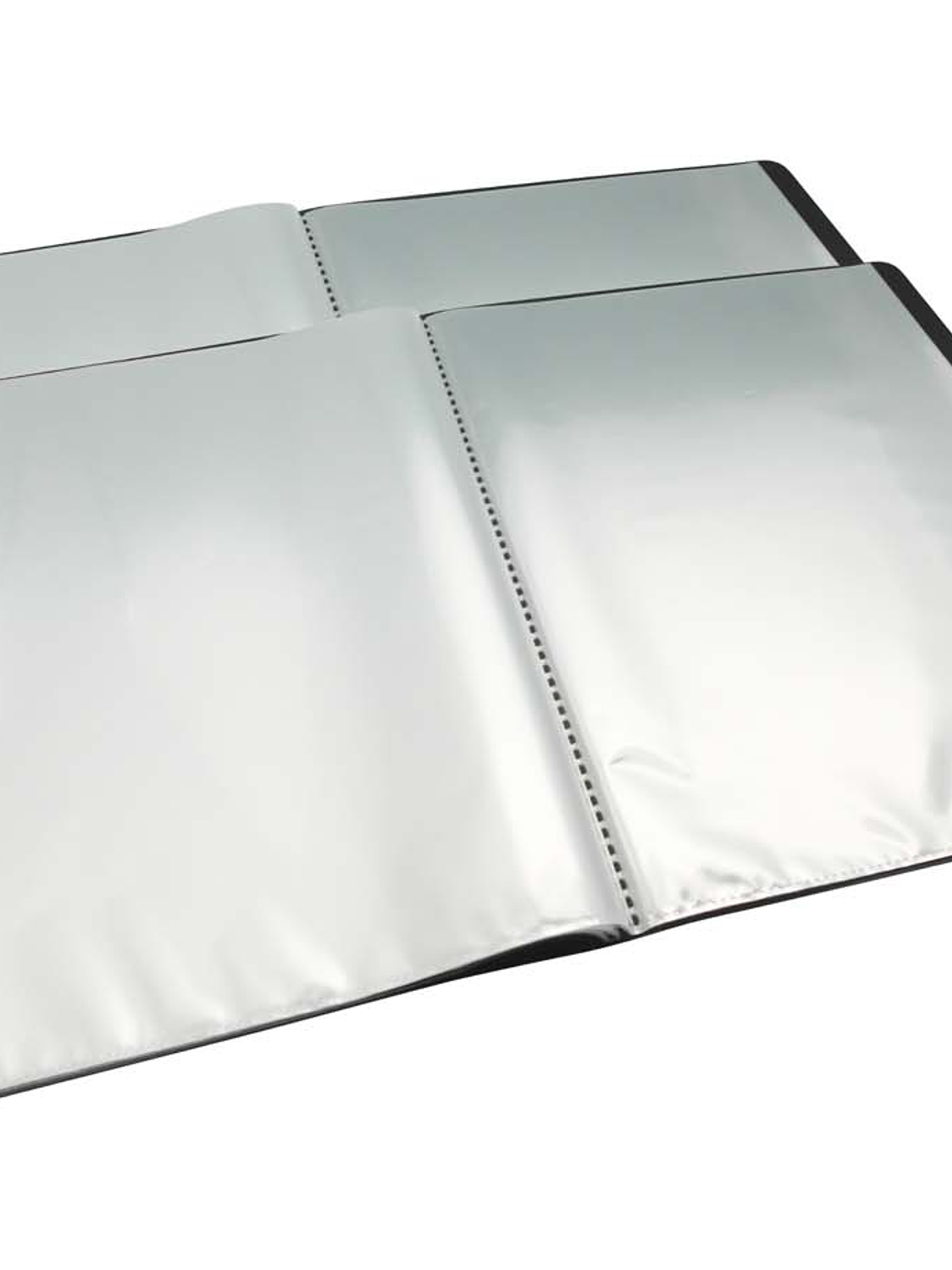 CARPETA CON 10 FUNDAS OFICIO NEGRA FULTONS 1