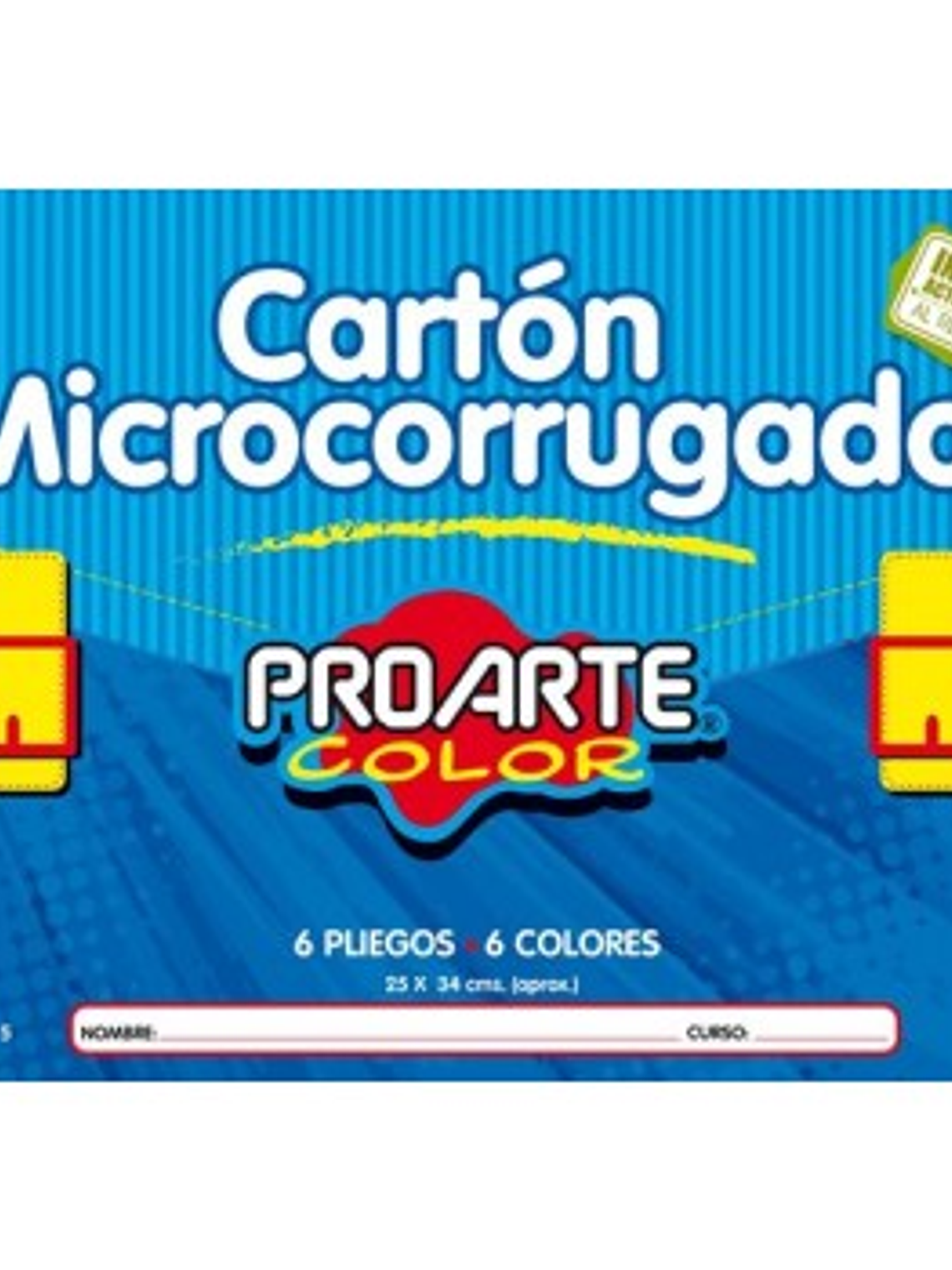 CARTON MICROCORRUGADO 6 HOJAS PROARTE 1