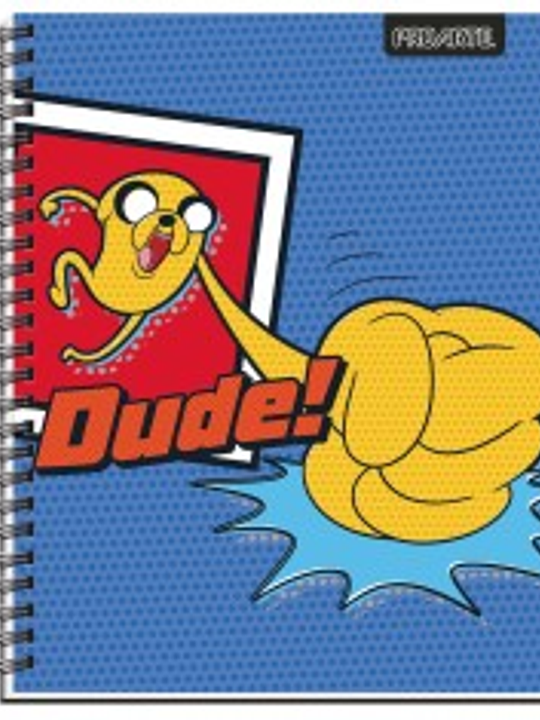 CUADERNO UNIVERSITARIO HORA AVENTURA 100 HOJAS PROARTE 1