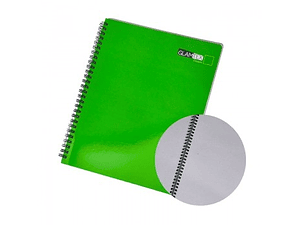 CUADERNO UNIVERSITARIO MATEMATICA 7 MM 100 HOJAS LISO GLAMTEX