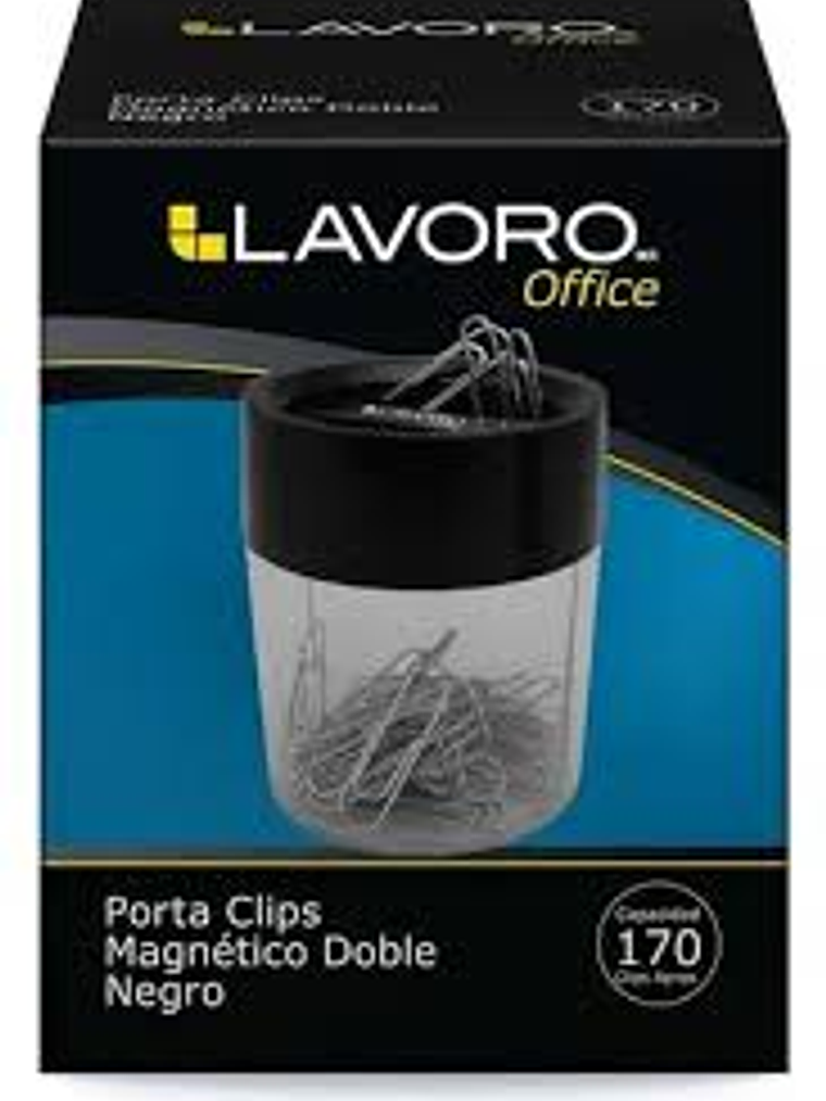 PORTA CLIPS MAGNETICO DOBLE LAVORO 1
