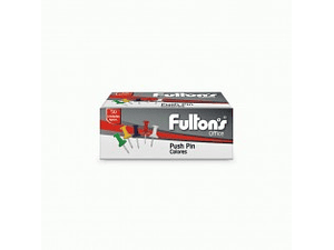 PUSH PIN 50 UN DE COLORES FULTONS