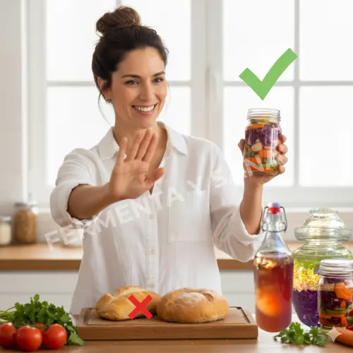 -VIAJE: Fermentos más favorables para la dieta sin gluten.