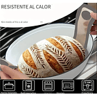 ESTERILLA DE SILICONA REDONDA, GRUESA 0,7 MM PARA PAN DE MASA MADRE 2