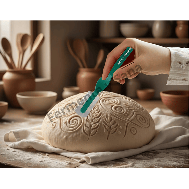 GREÑADOR PLASTICO PARA PAN DE MASA MADRE  1