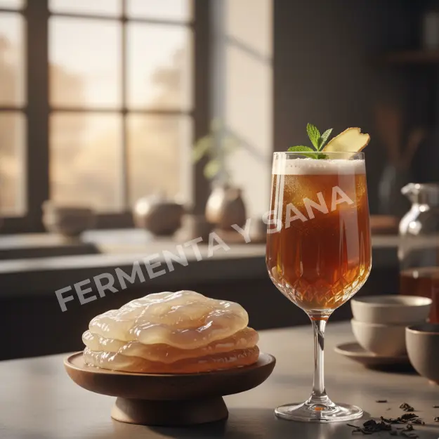 -RECETA:  Hacer Scoby De Kombucha