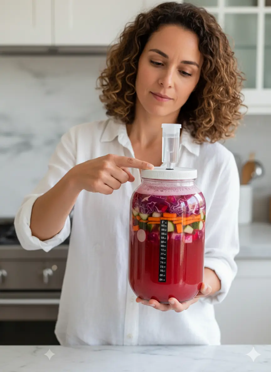 -GUIA: El Arte de Fermentar Vegetales, Tiempos y Temperaturas