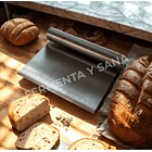 Kit 2 Masa Madre: Cesta + Cubierta leudado + Estera Silicona + Batidor + Greñador + Cortador de masa acero inoxidable 4