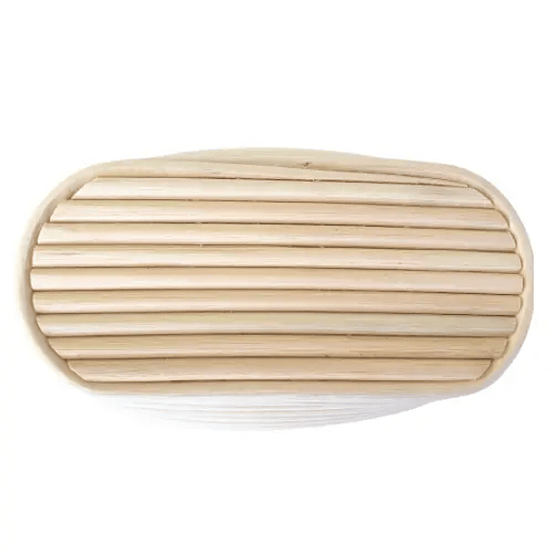 Banneton  Ovalado Luxury: Banneton de 25x15x8 Cm + Cubierta Leudado Algodon-Lino 4