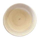Banneton Redondo Luxury: Banneton de 23X8 CM + Cubierta Leudado Algodon-Lino 2