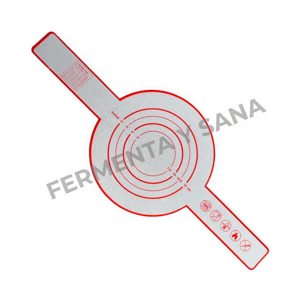 Kit Masa Madre Luxury: Banneton Redondo + Cubierta + Estera Silicona + Batidor danes+ Pincel Silicona + Rasqueta + Cortador + Greñador+ bolsa-funda exterior. 9