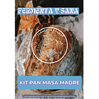 Kit Masa Madre Luxury: Banneton Ovalado + Cubierta + Estera Silicona + Batidor danes+ Pincel Silicona + Rasqueta + Cortador + Greñador+ bolsa-funda exterior.- 12
