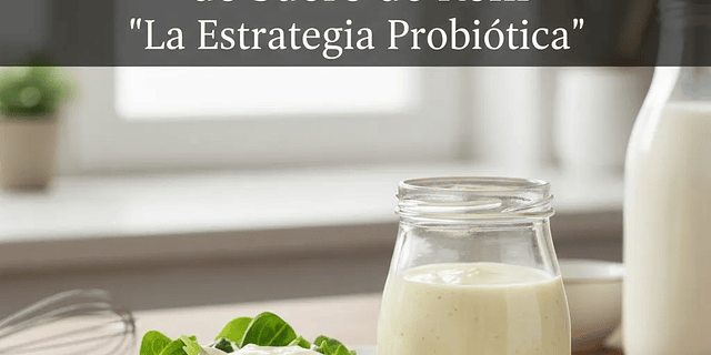 - RECETA: Aderezo Cremoso de Suero de Kéfir  