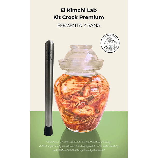 Kimchi Lab: Kit Crock Premium 1