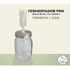Frasco  1lt De Vidrio Con Airlock 1