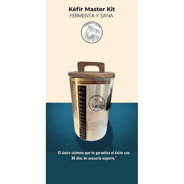 Kit Kefir Premium: Familiar 1200 Ml, ( Incluye Nodulos) Para Fermentar Yogurt De  Kéfir 1