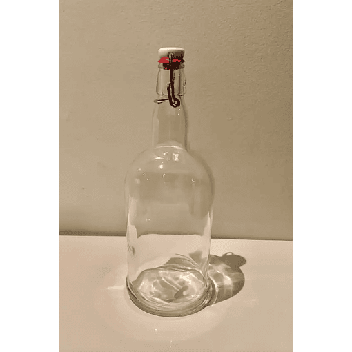 Botella oval Fermentadora Profesional - Logra Kombucha Burbujeante Y Segura En Casa