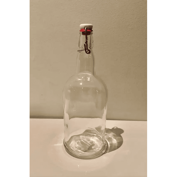 Botella oval Fermentadora Profesional - Logra Kombucha Burbujeante Y Segura En Casa 1