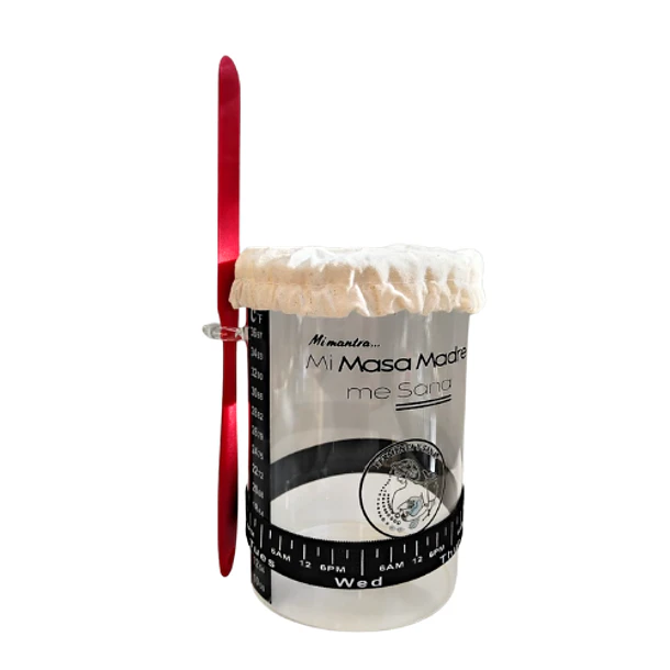 Kit Iniciador De Masa Madre – Fermentación Controlada ¡Incluye Termómetro, Mezclador Y Guía! 1