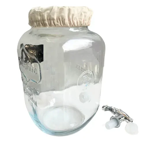 Kit Dispensador De Kombucha 4 L, ¡Higiene Y Practicidad En Un Kit!