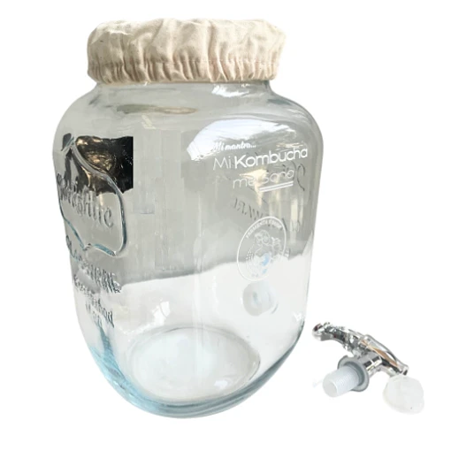 Kit Kombucha Oasis:  Tu Viaje a la Fermentación Casera de Lujo