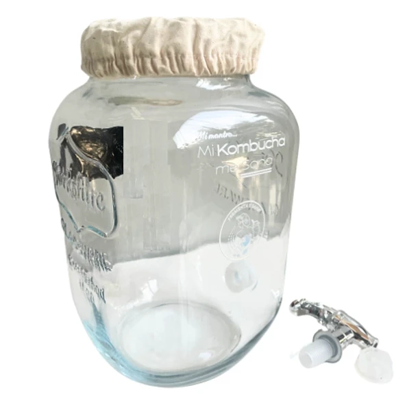 Kit Kombucha Oasis:  Tu Viaje a la Fermentación Casera de Lujo 1
