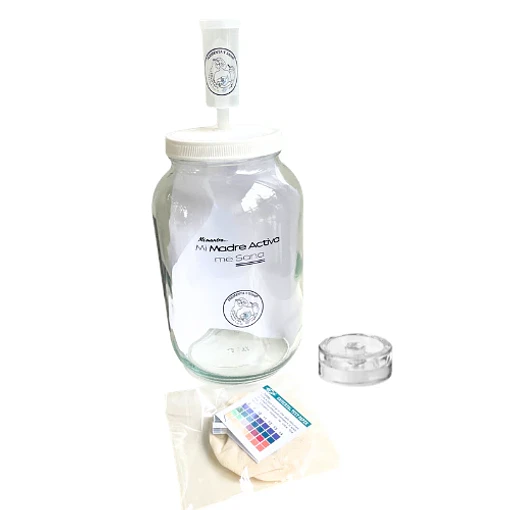 Kit Madre Activa: Fermentación Mixta - Vinagre de Manzana - Tepache - chucrut y más.