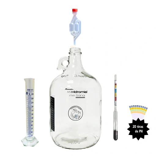 Kit Profesional de Fermentación: Hidromiel con Control Total