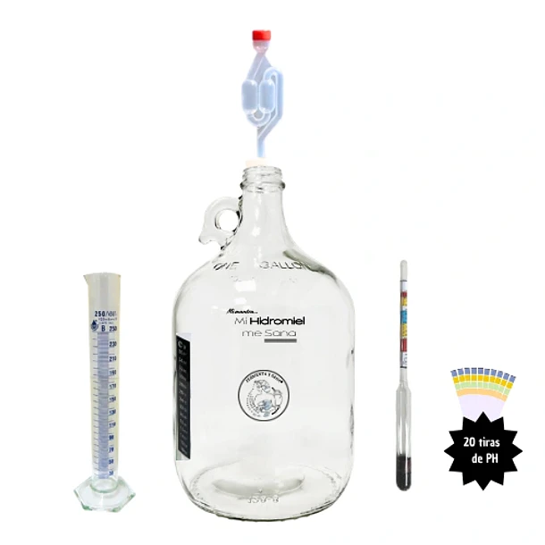 Kit Profesional de Fermentación: Hidromiel con Control Total