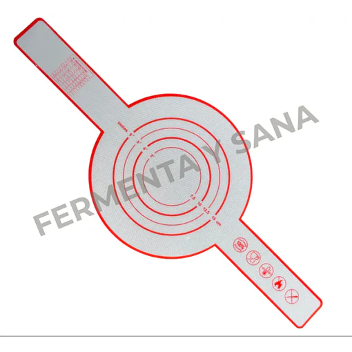 Esterilla De Silicona Redonda, Gruesa 0,4 Mm Para Pan De Masa Madre