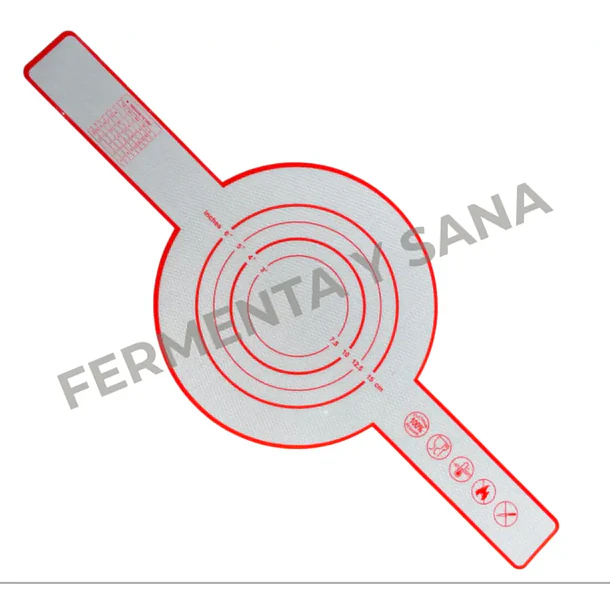 Esterilla De Silicona Redonda, Gruesa 0,4 Mm Para Pan De Masa Madre 1
