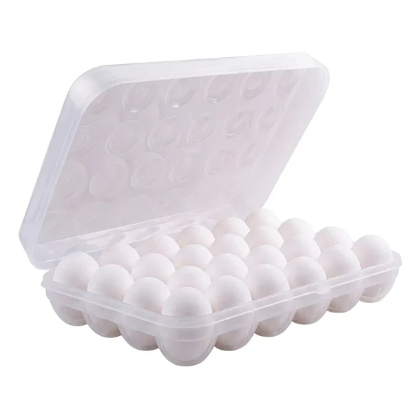 Organizador de Huevos de Gran Capacidad (24 un.) – Ideal para Huevos Grandes y de Campo 2