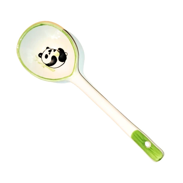 Cuchara de Loza Cerámica  Panda (16,5 cm) 1