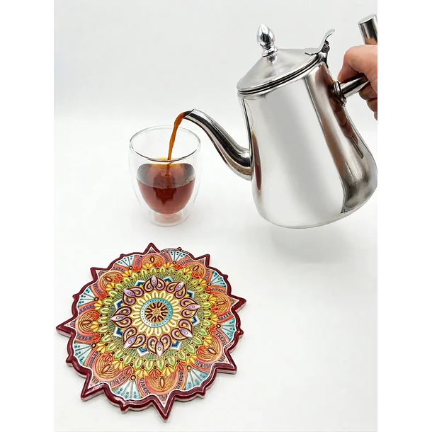 Posa Teteras: Honra El Ritual Del Té 19 cm Diam. 4
