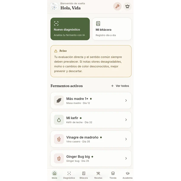 App Fermenta y Sana: Tu Asistente Inteligente de Fermentación 24/7 1