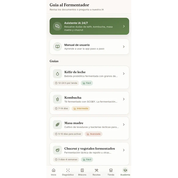 App Fermenta y Sana: Tu Asistente Inteligente de Fermentación 24/7 4